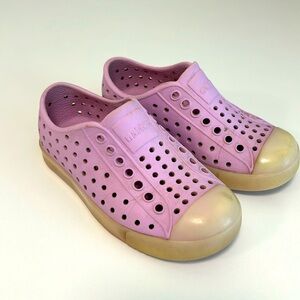 Girls native shoes size C8